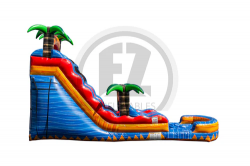 WS1540 18FtTropicalInfernoSL WM Tropical Inferno Water Slide