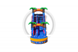 WS1540 18FtTropicalInfernoSL WM Tropical Inferno Water Slide