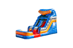 Fireblast Tsunami Waterslide w/Pool *New 2025*
