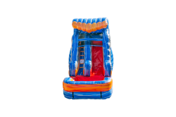 7KU6ybQg 1746725403 Fireblast Tsunami Waterslide w/Pool *New 2025*