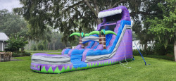 20250703 161451 1753024781 18' Purple Crush Waterslide w/ Pool *NEW 2025*