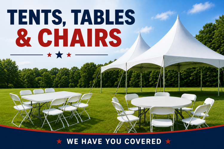 Tents, Tables & Chair Rental